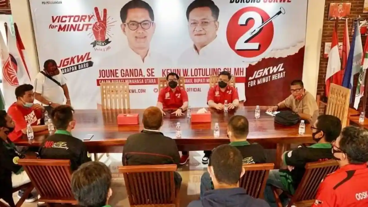 H-12 Jelang Hari Pemilihan, JG-KWL Ingatkan Pendukung Tetap Santun dan Jaga persatuan