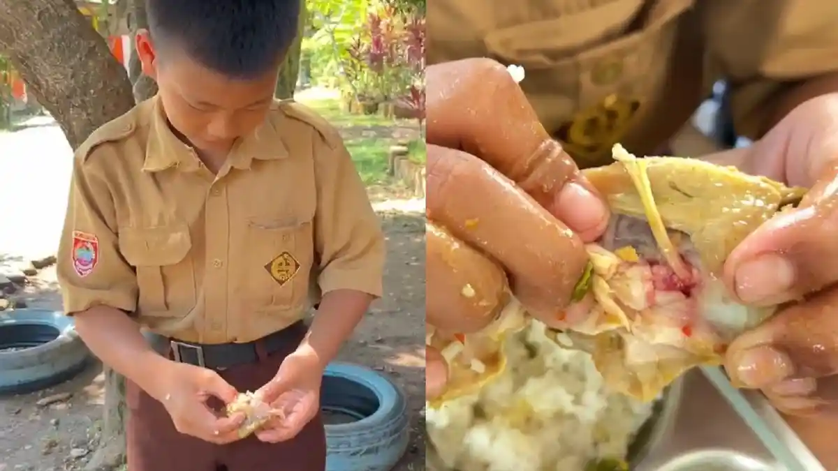 Siswa SMPN 8 Palopo Temukan Ayam Berdarah di Menu Makan Bergizi Gratis