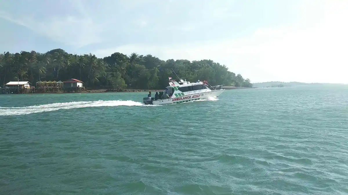 LAZ Batam Luncurkan Kapal Ambulans Gratis untuk Masyarakat Pulau, Ini Tampilannya