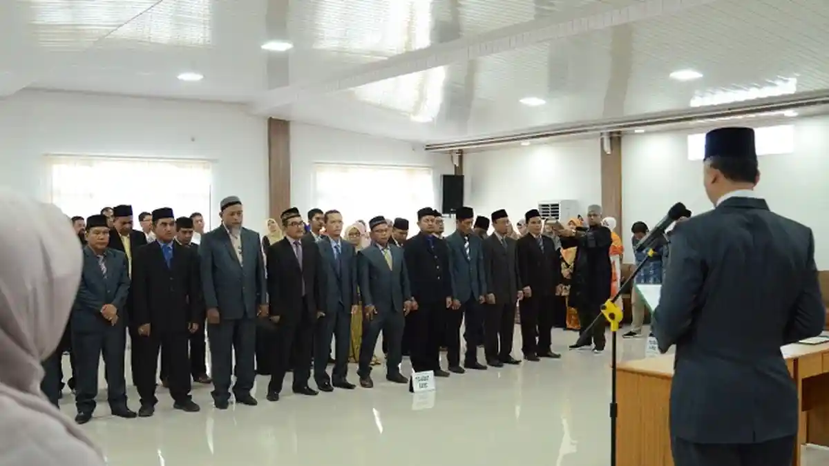 Ini 22 Pejabat Baru Unimal yang Dilantik Rektor