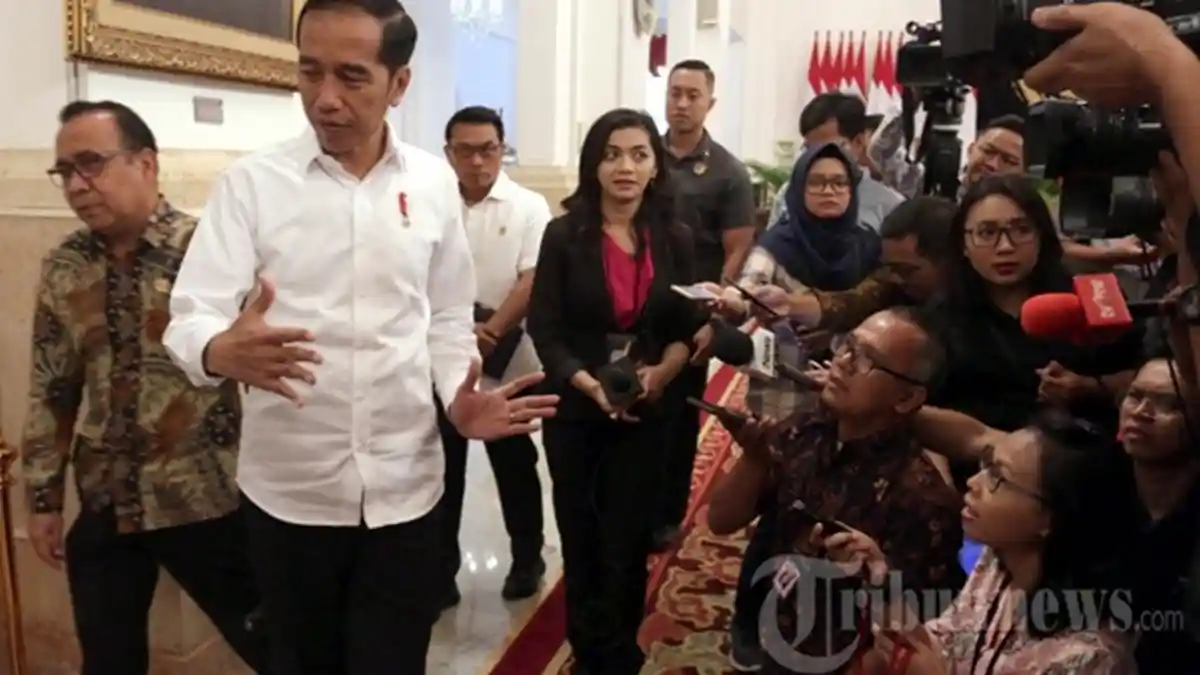 Begini Respon Presiden Joko Widodo Tiap Kali Ditanya Perppu KPK, Bamsoet dan Ahmad Basarah Bereaksi