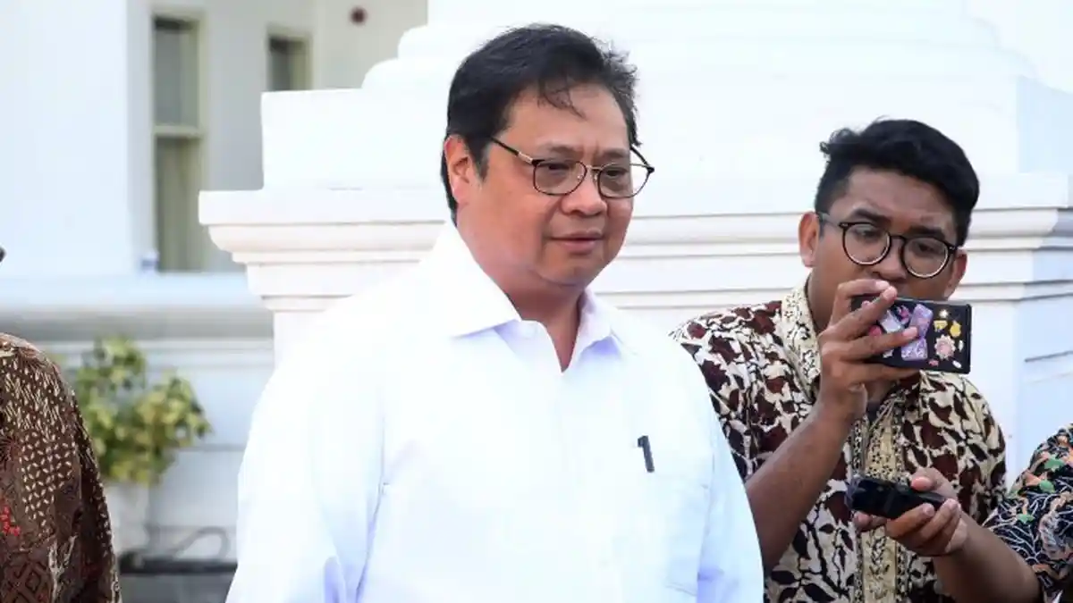 Hadir di Istana, Airlangga Hartanto: Insya Allah Masuk Kabinet Lagi