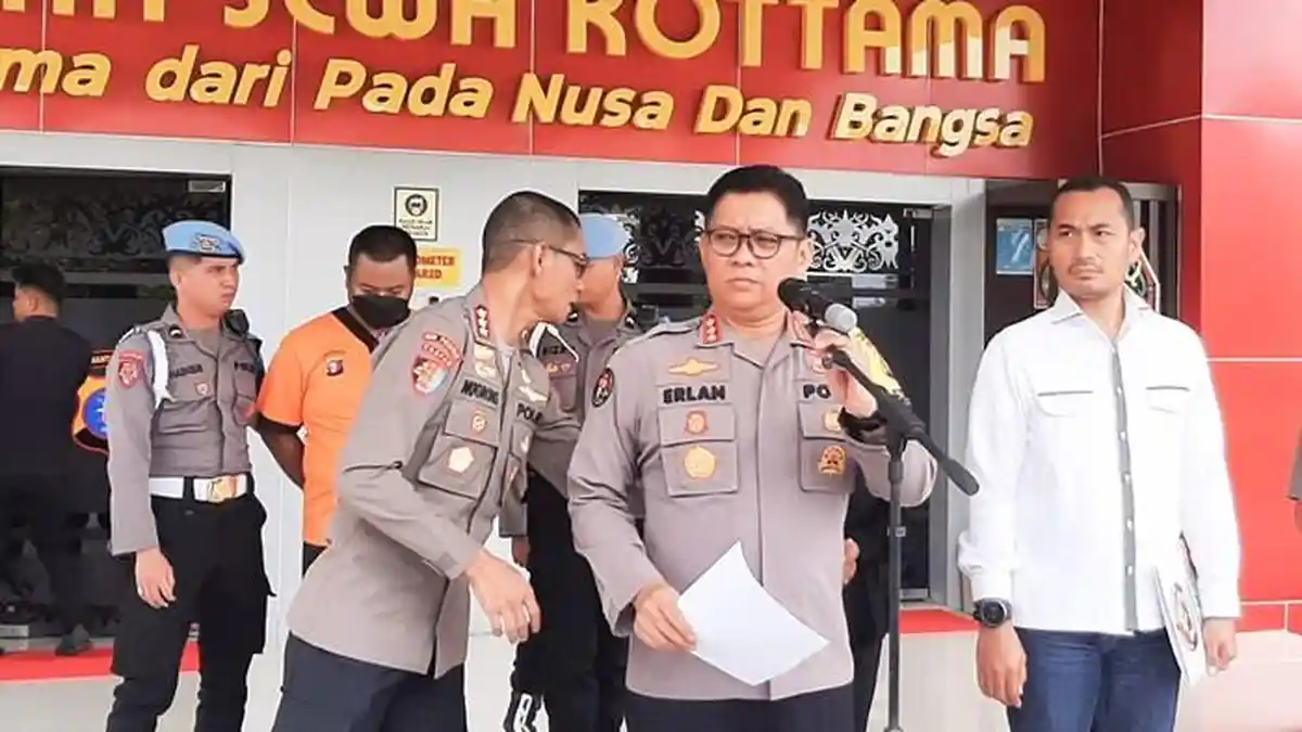 Polda Kalteng Pecat Brigadir Anton Kurniawan yang Bunuh Orang Secara Sadis