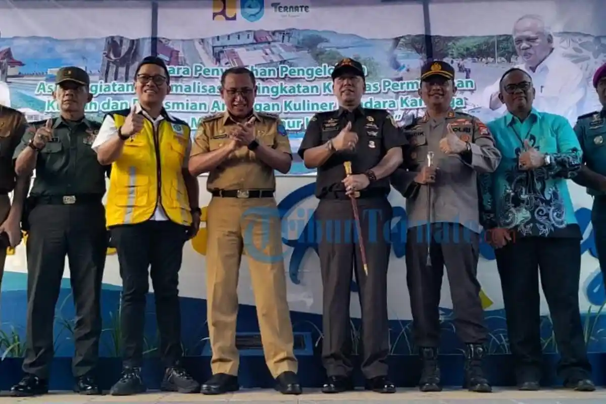 Kawasan Kuliner Pandara Kananga Diresmikan, Wali Kota Ternate: Sebuah Wujud Kolaborasi dan Kerjasama