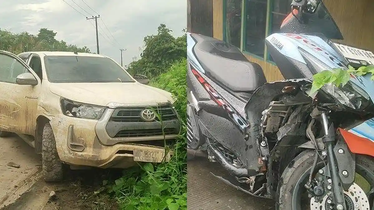 29 Motor di Samarinda, Kalimantan Timur Dihantam Truk Strada, 10 Rumah di Selili Ikut Rusak Parah