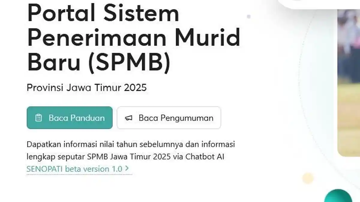 Jadwal dan Syarat Dokumen untuk Daftar Ulang SPMB Jatim 2025 Dimulai 20 Juni, Tidak Dipungut Biaya