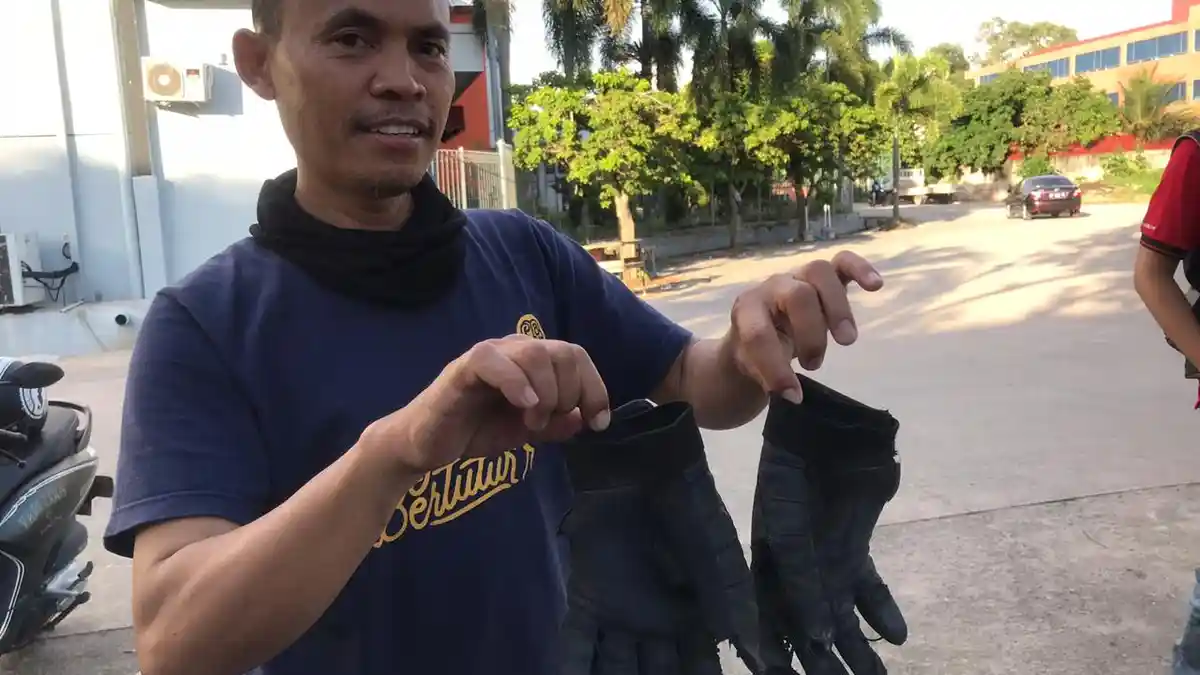 Pencurian di Batam - Pelaku Pecah Kaca Mobil Ditangkap Warga, Sempat Kabur Tapi Gagal