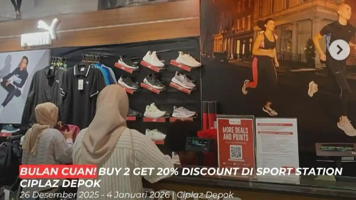 Cocok Tutup Libur Sekolah, Ini Daftar Diskon di Sejumlah Mall Depok