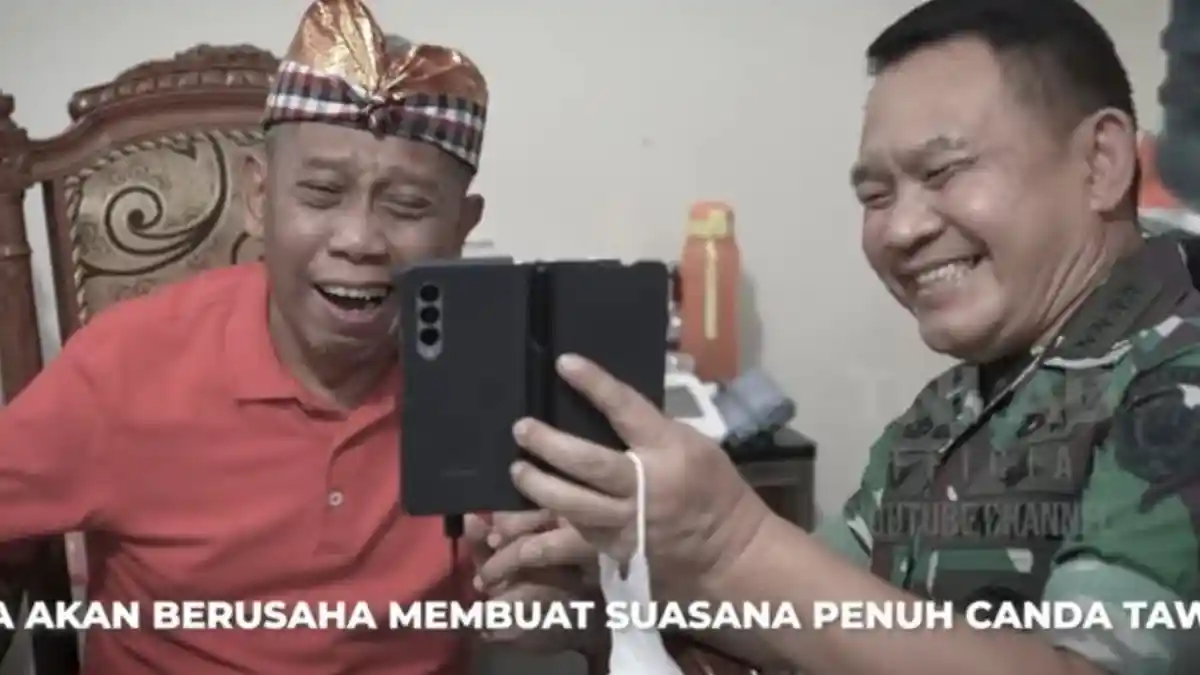 Dijenguk Jenderal Dudung, Tukul Arwana Tampak Tertawa Terbahak-bahak