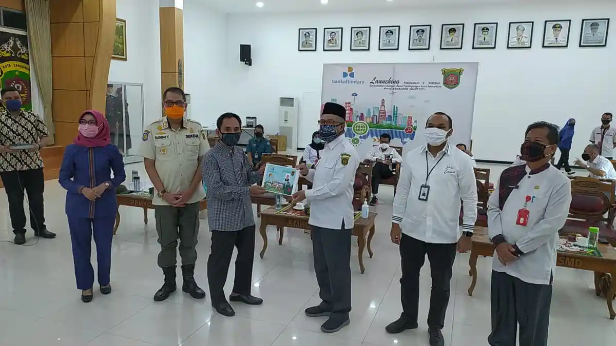 Dukung Smart City, Walikota Samarinda Buka Peluncuran e-Retribusi Bank Kaltimtara