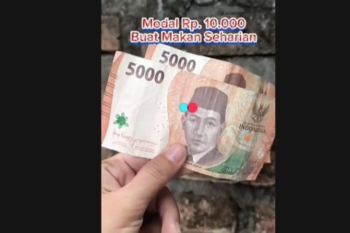 Tren Konten 'Rp 10 Ribu di Tangan Istri yang Tepat', Ada Anak Sampai Sesak, Bapak Sibuk Mancing