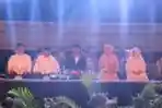 Presiden Jokowi dan Ibu Negara Malam Takbiran di Aceh