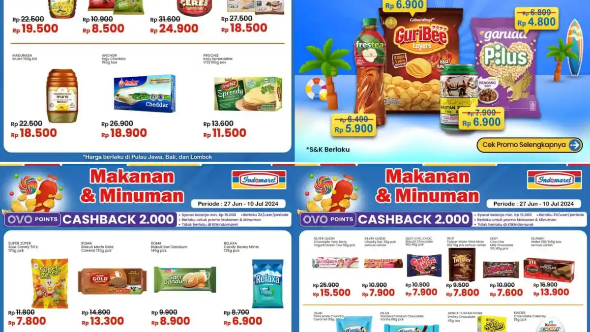 PROMO Indomaret 4-10 Juli 2024, So Klin Detergent Rp 10.500, Herborist ...