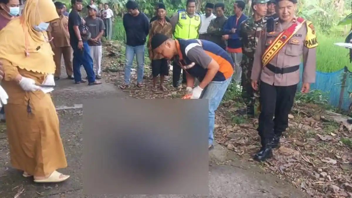 Pria di Sragen Ditemukan Tertelungkup di Tengah Jalan, Ternyata Meninggal