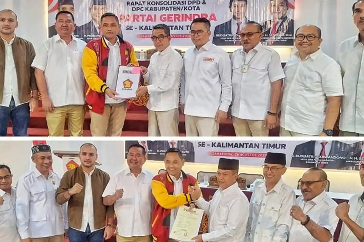 Ardiansyah Sulaiman-Mahyunadi dan Dendi Suryadi-Alif Turiadi Resmi Dapat Dukungan Partai Gerindra