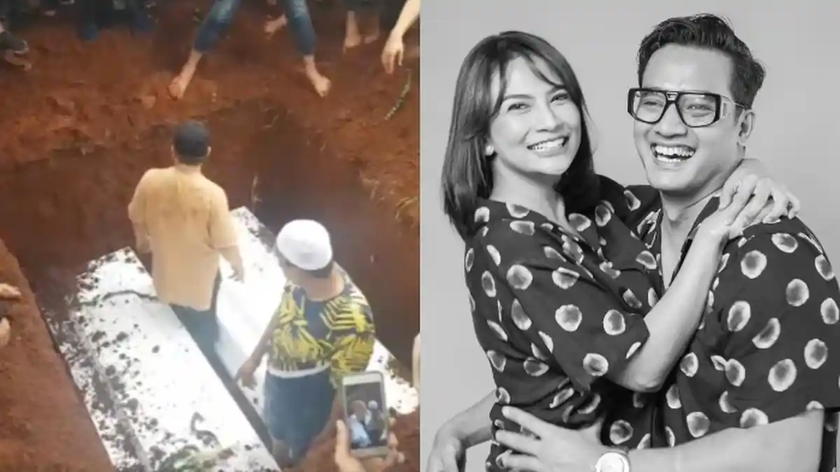 Diiringi Rintik Hujan, Vanessa Angel dan Bibi Ardiansyah Dimakamkan Satu Liang Lahat, Selamat Jalan