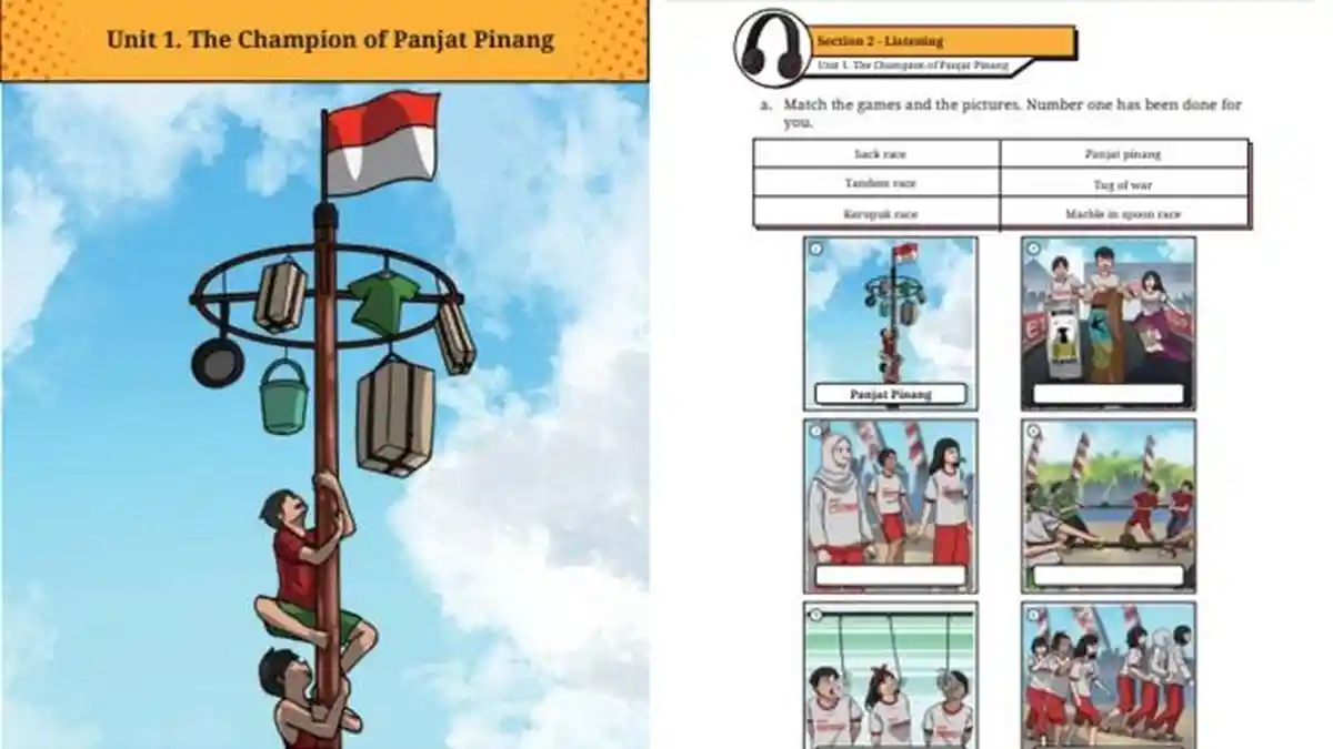 Kunci Jawaban Bahasa Inggris Kelas 8 SMP Halaman 24 Kurikulum Merdeka, Section 2 Worksheet 1.1