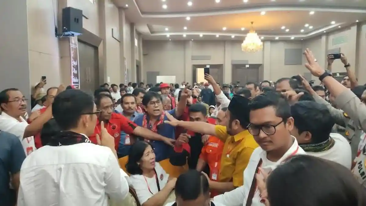 Pengundian Nomor di Karo Sempat Ricuh, Ucapan Bupati Cory saat Sambutan Dianggap Memihak Satu Paslon