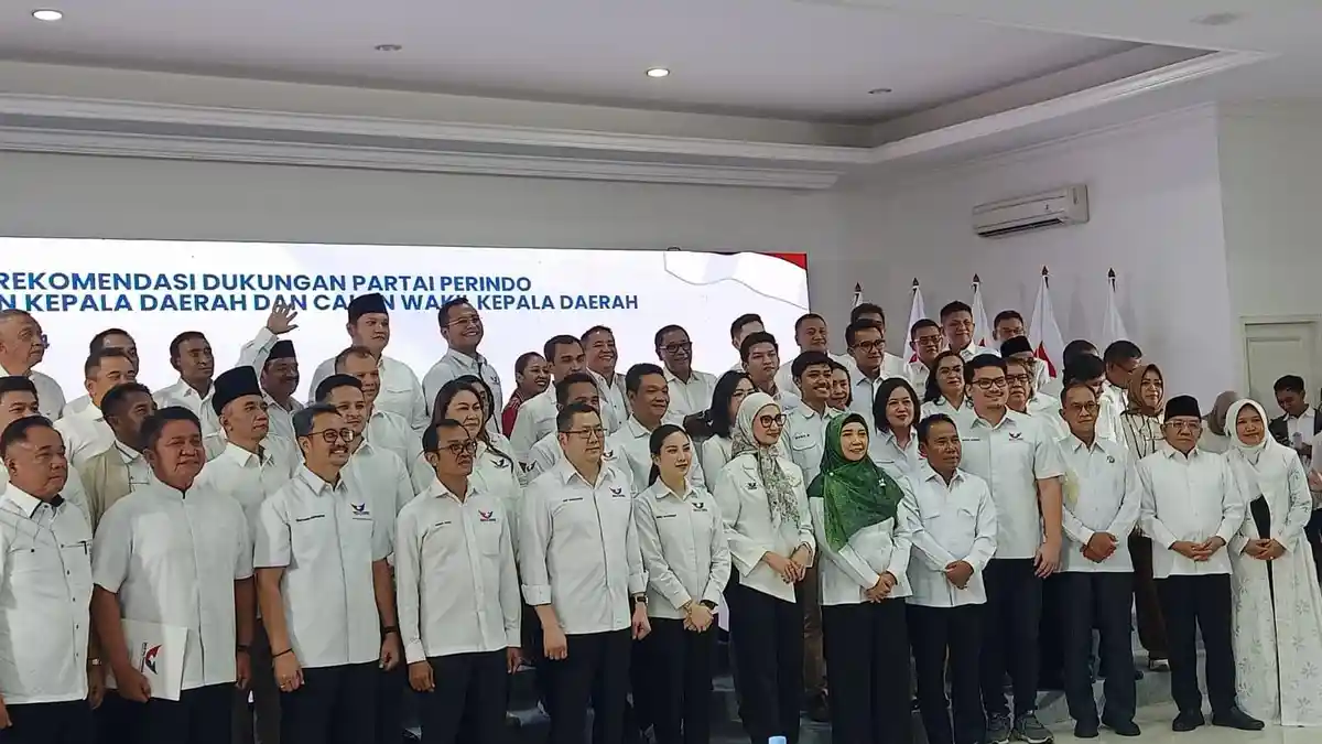 Perindo Beri Dukungan kepada 42 Bakal Calon Kepala Daerah