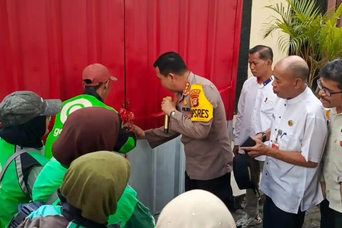 Polres Jakpus Luncurkan Gerai Rakyat Auto ke-4, Wadah Ekonomi Baru untuk Komunitas Ojol