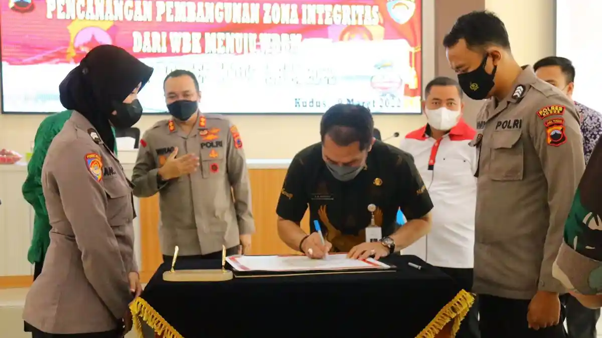 Bupati Hartopo Harap Layanan di Polres Kudus Meningkat dan Lebih Efisien, Ada Apa?