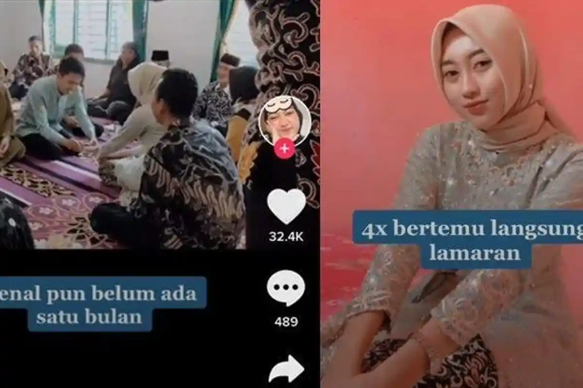 UNIK! Baru Kenalan Langsung Dilamar Wanita Ini Bingung Karena Awalnya Didatangi Keluarga Tak Dikenal