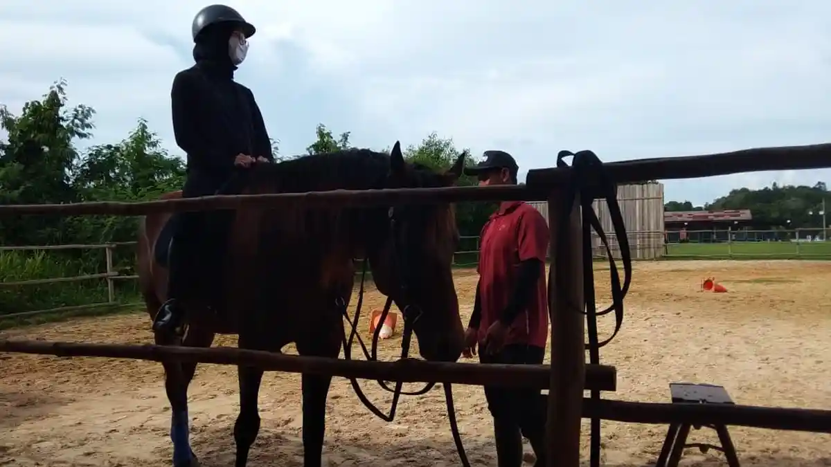 Mengintip Aktivitas Latihan Berkuda di Backwood Horse Riding Balikpapan ...