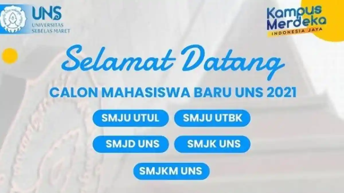 SPMB UNS 2021: Cek Pengumuman Hasil Seleksi Mandiri Mahasiswa Baru Melalui spmb.uns.ac.id