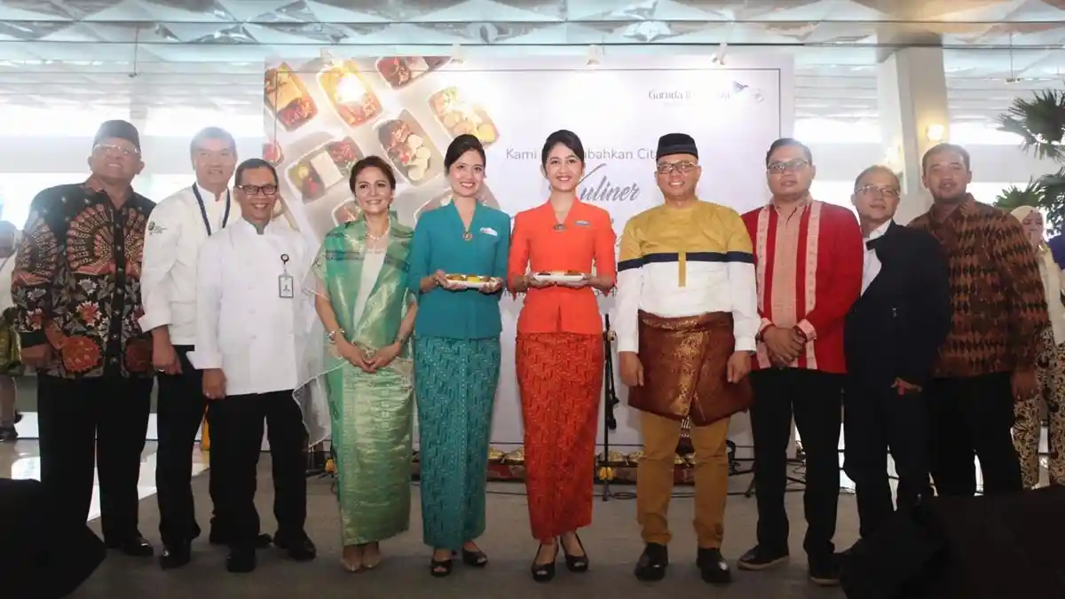 Garuda Indonesia Luncurkan 21 Menu Nusantara Dalam Pesawat, Ada Nasi Padang