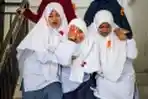 Siswa Lakukan Simulasi Bencana Gempa dan Tsunami