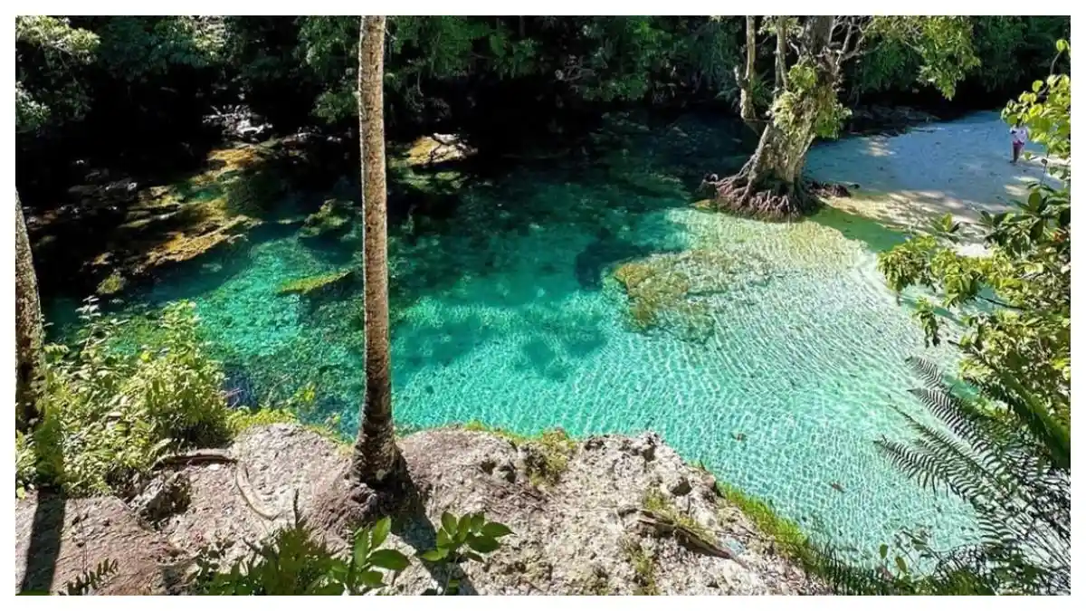 Perjalanan 45 Menit dari Kota Biak Menuju Pantai Cantik yang Menawan di Papua