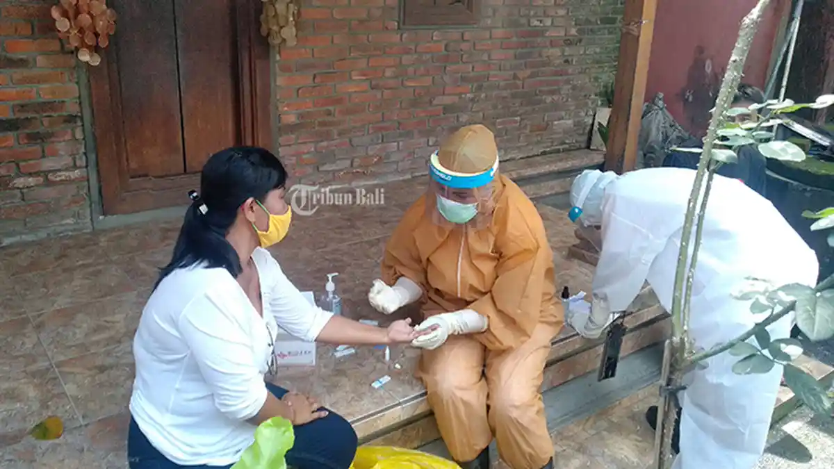 777 Warga di Werdi Bhuwana Mengwi Berhasil Dites Rapid, 21 di Antaranya Hasilnya Reaktif
