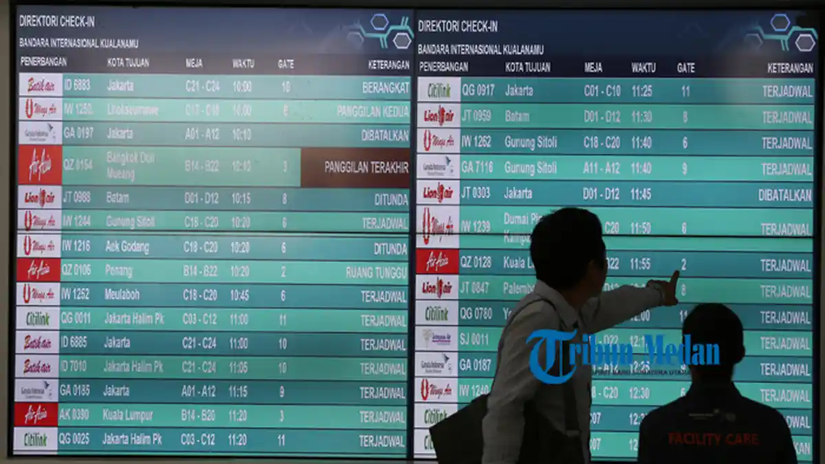 Penumpang Pesawat Asal Sumut ke Luar Negeri Melalui Bandara Kualanamu Capai 188 Ribu Orang