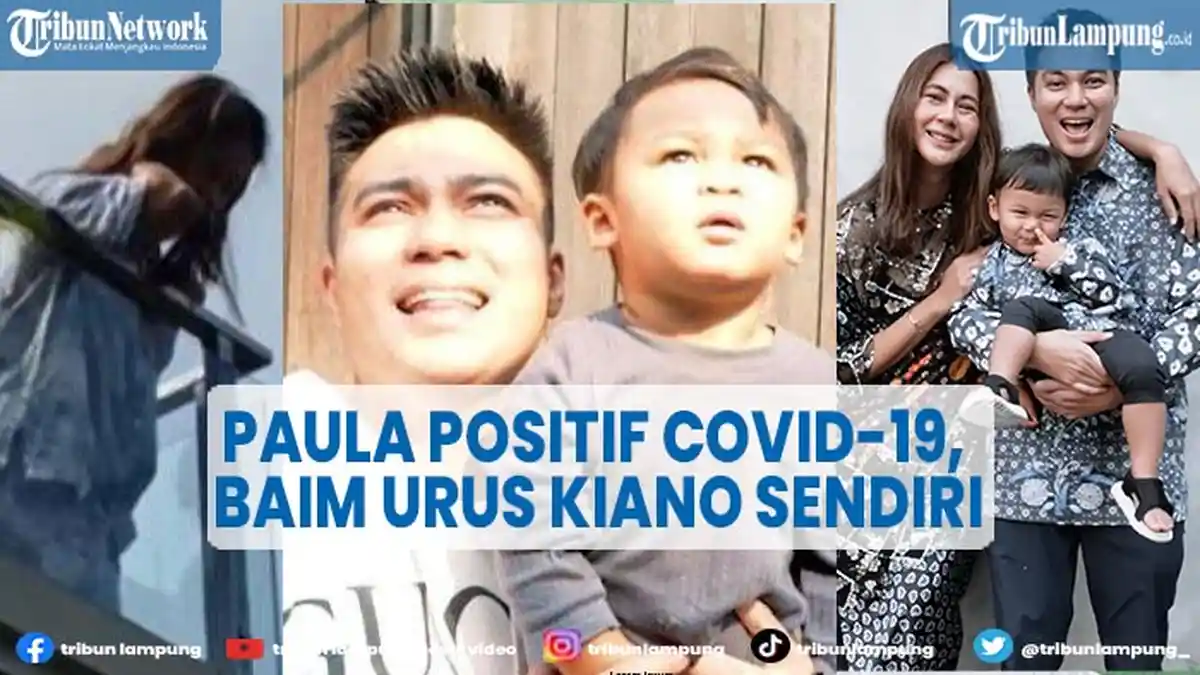 Paula Verhoeven Positif Covid-19, Baim Wong Urus Putranya Seorang Diri