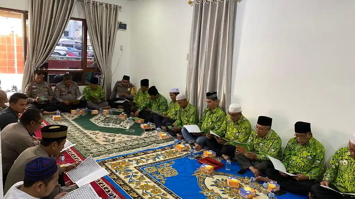 Kapolres Sibolga Masuk Rumah Dinas, Khatam Al Quran Bersama Tokoh Agama