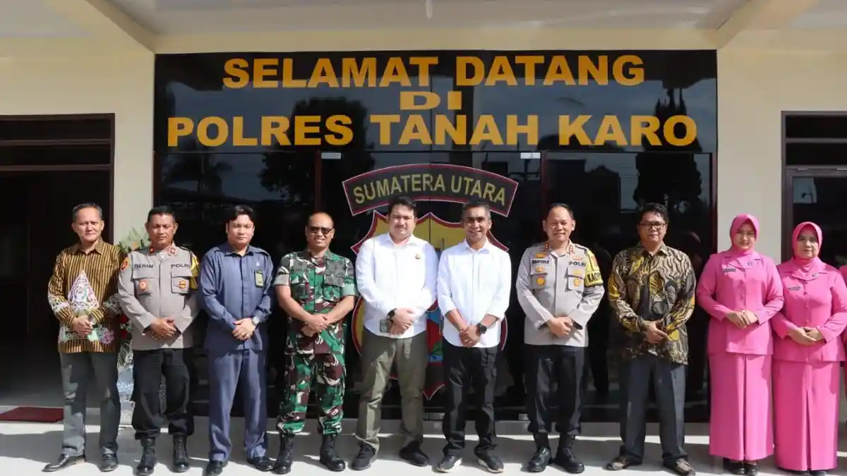 Terima Hibah Renovasi Gedung Utama Polres Karo dari Pemda, Kapolres: Tingkatkan Layanan Masyarakat