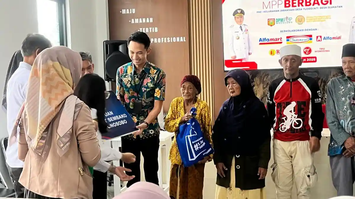 Refleksi 1 Tahun MPP Wonosobo, Program MPP Berbagi Salurkan 355 Paket Sembako Gratis