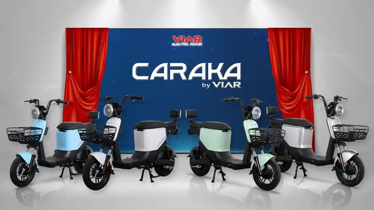 Viar Luncurkan Sepeda Listrik Caraka untuk Mlilenial