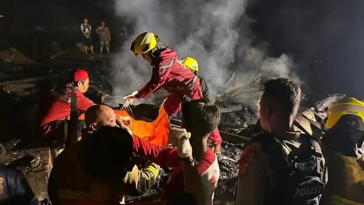 Korban Kebakaran di Tenggarong Kukar yang Terjebak Reruntuhan Adalah Mahasiswa Unikarta