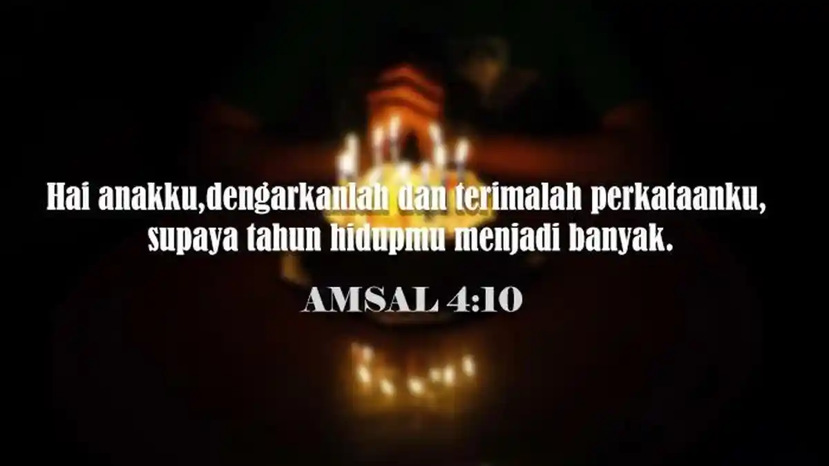 15 Ayat Alkitab Soal Rahasia Panjang Umur
