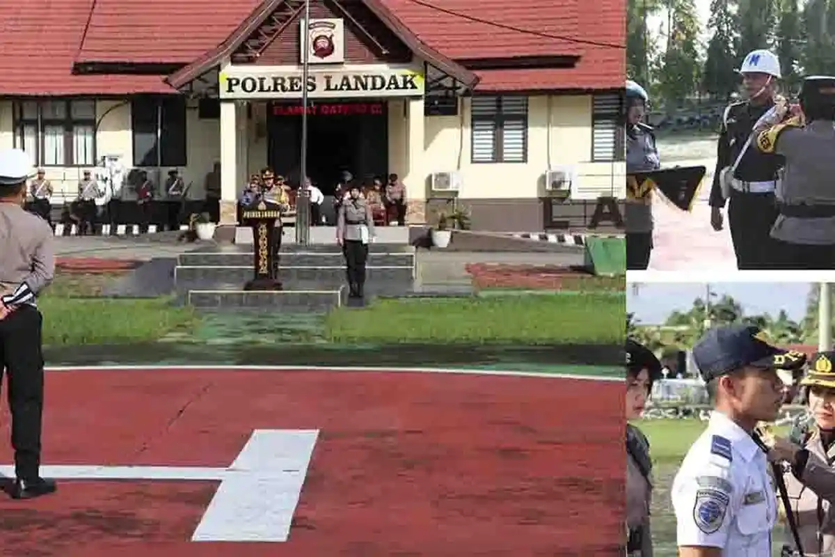 Operasi Zebra Kapuas 2025 Resmi Dimulai, Polres Landak Siap Wujudkan Lalu Lintas Aman dan Nyaman
