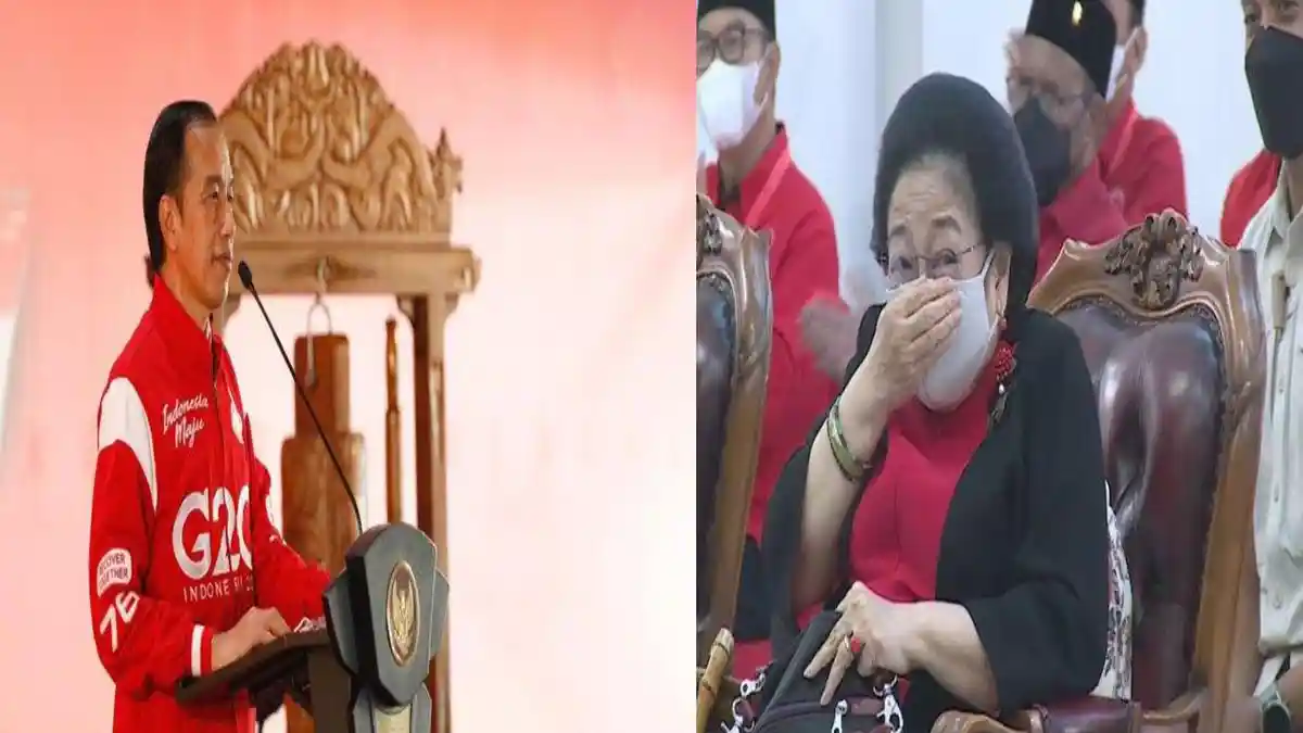 Hadiri Rakernas II PDI-P, Ini Pujian Presiden Jokowi untuk Megawati