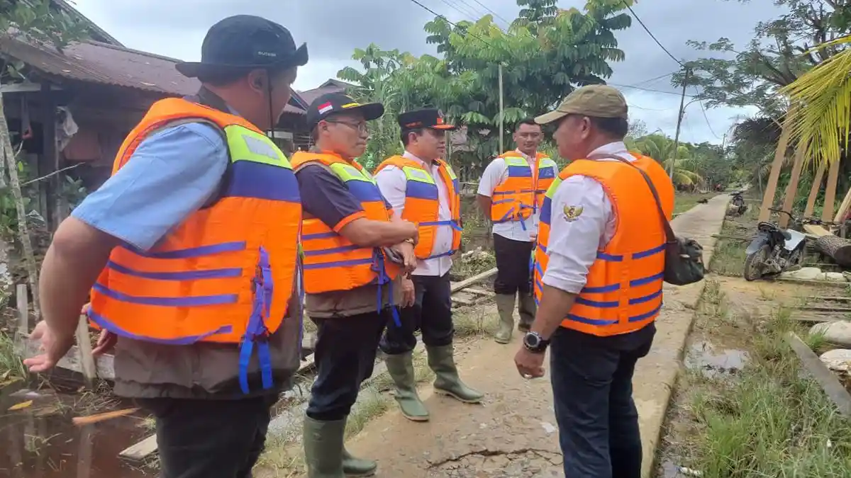 Kepala Desa Tempapan Hulu Galing Minta Pemerintah Normalisasi Sungai