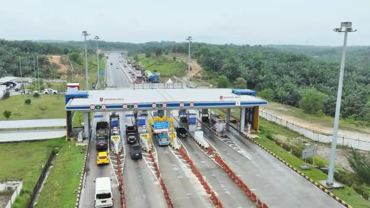 Tarif Tol Pekanbaru-Dumai Diskon 20 Persen Saat Arus Mudik dan Balik Lebaran 2024