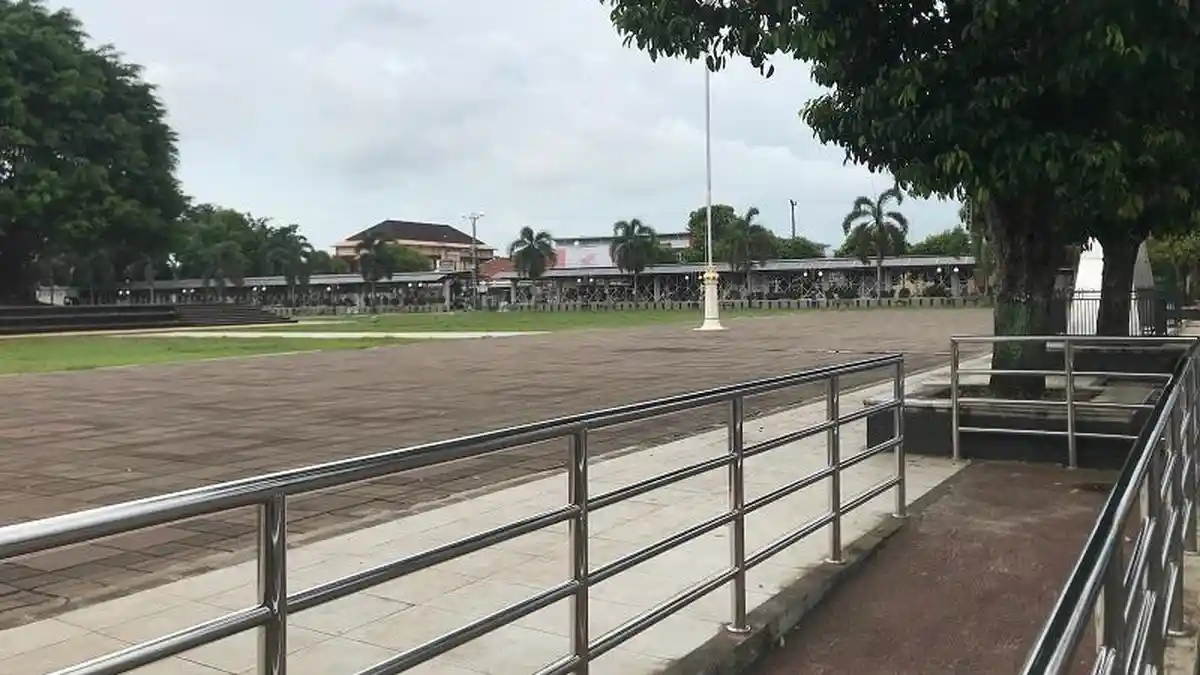Alun-alun Batang akan Dilengkapi Air Mancur Kering, Pemkab Anggarkan Dana Rp1,5 Miliar