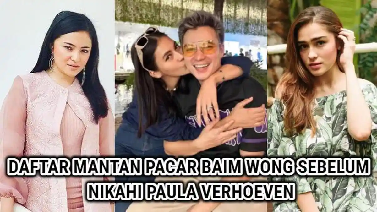 8 Mantan Pacar Baim Wong sebelum Nikahi Paula Verhoeven, Ada Marshanda hingga Yasmine Wildblood