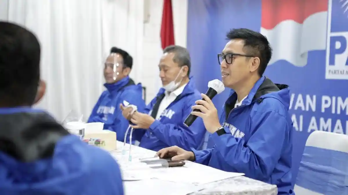 Eko Patrio Pimpin DPW PAN DKI Silaturahmi dengan Muhammadiyah