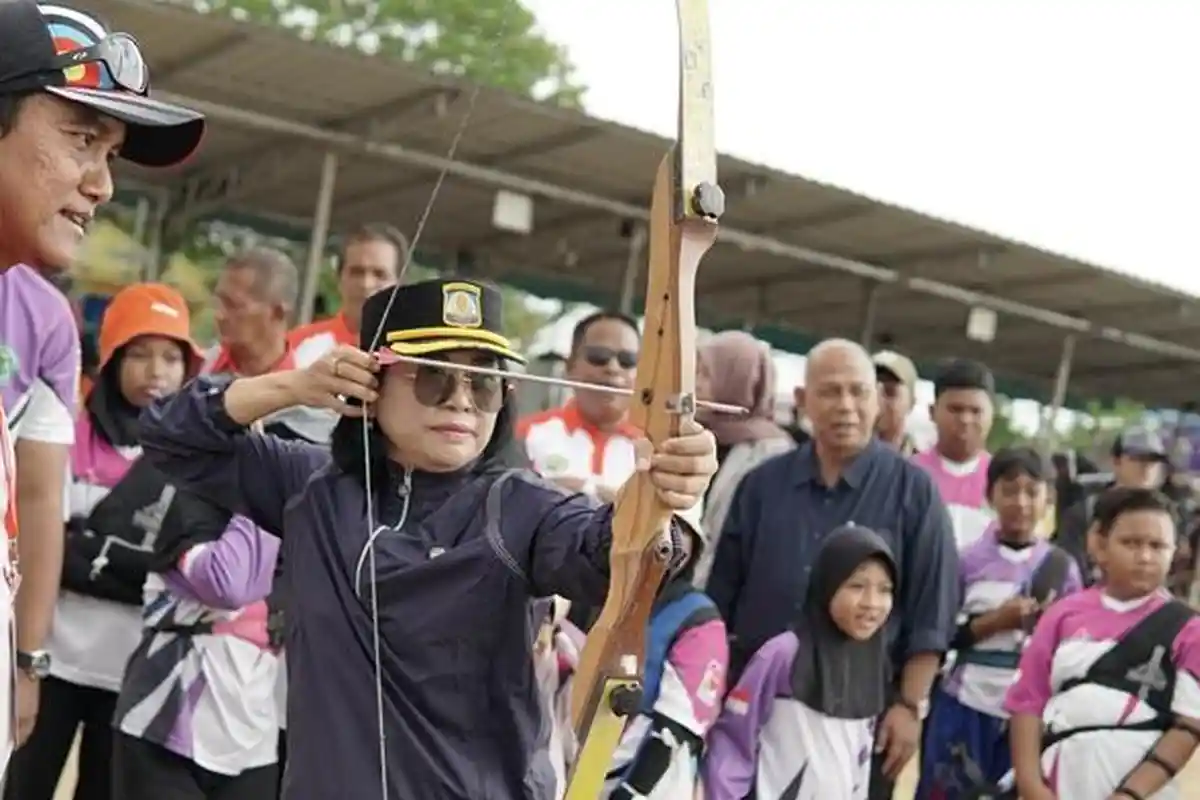 Jaring Bibit Atlet sejak Dini, Kejuaraan Panahan Nasional Piala Walikota Balikpapan 2024 Dibuka