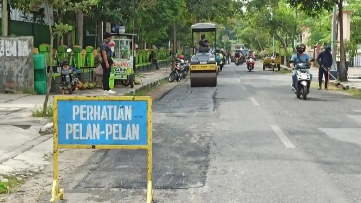 Lakukan Perbaikan Jalan dari GOR Mustika hingga Gunung Wilis, DPUPR Blora: Pemeliharaan Rutin