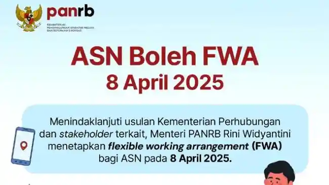 Kebijakan FWA ASN 8 April 2025, Kementerian PANRB Beri Penjelasan